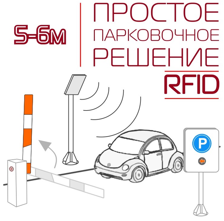 Автономная парковочная система 5-6м ПОД КЛЮЧ. ОПТОМ СКИДКИ!!!