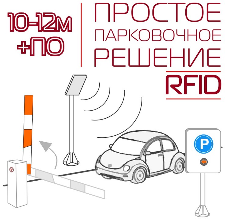 Парковочная система 10-12 м с программным обеспечением ПОД КЛЮЧ. ОПТОМ СКИДКИ!!!