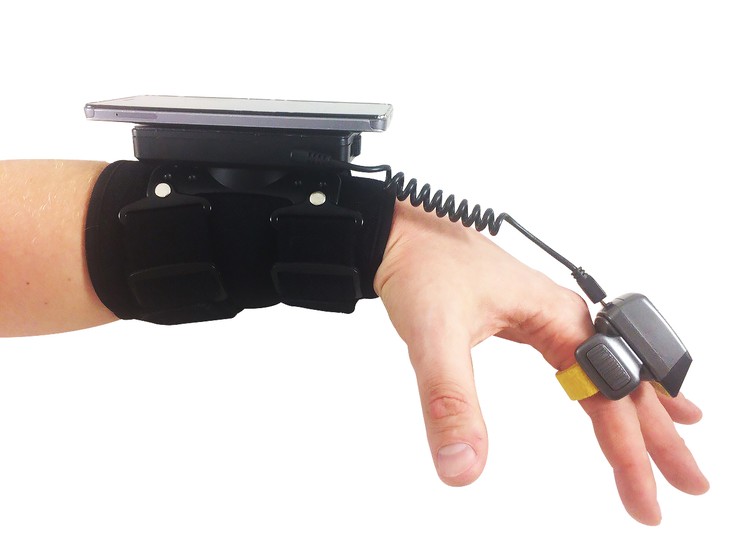 КРЕПЛЕНИЕ ДЛЯ СМАРТФОНА НА ЗАПЯСТЬЕ WR-1000 С БАТАРЕЕЙ LI-ION 3100 МАЧ