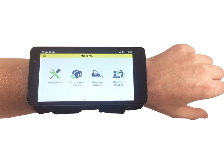 КРЕПЛЕНИЕ ДЛЯ СМАРТФОНА НА ЗАПЯСТЬЕ WR-2000 (БЕЗ АКБ)